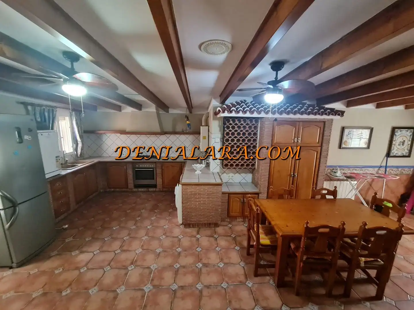 Cocina de Casa o chalet de alquiler en Dénia con Aire acondicionado, Calefacción y Jardín privado