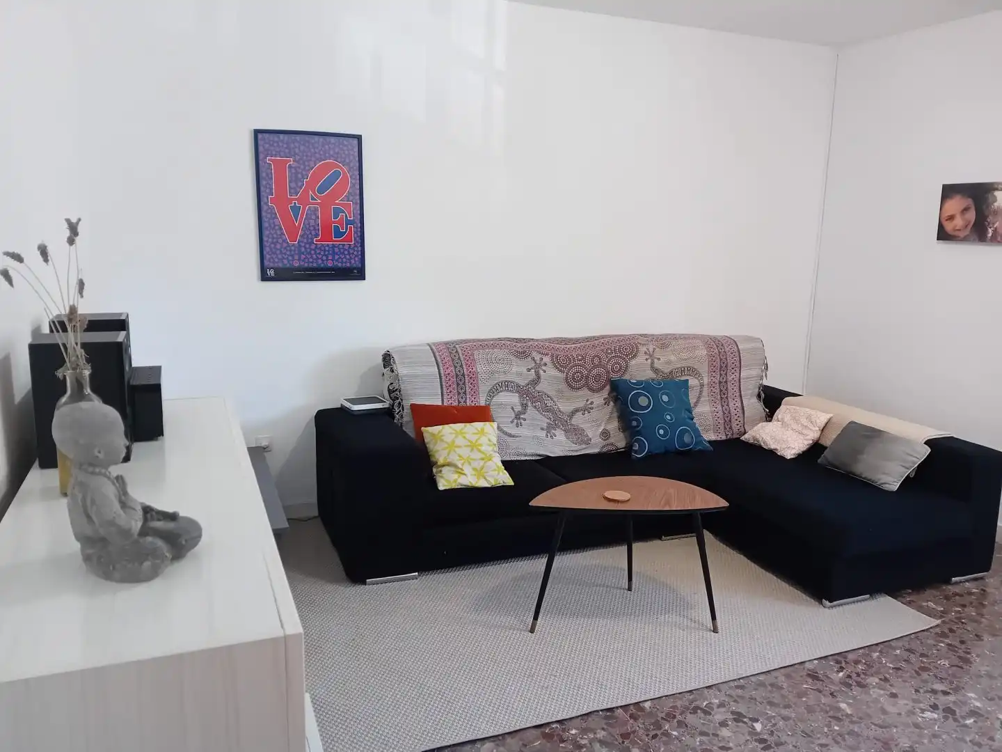 Wohnzimmer von Wohnung zum Verkauf in Almagro mit Klimaanlage, Heizung und Terrasse