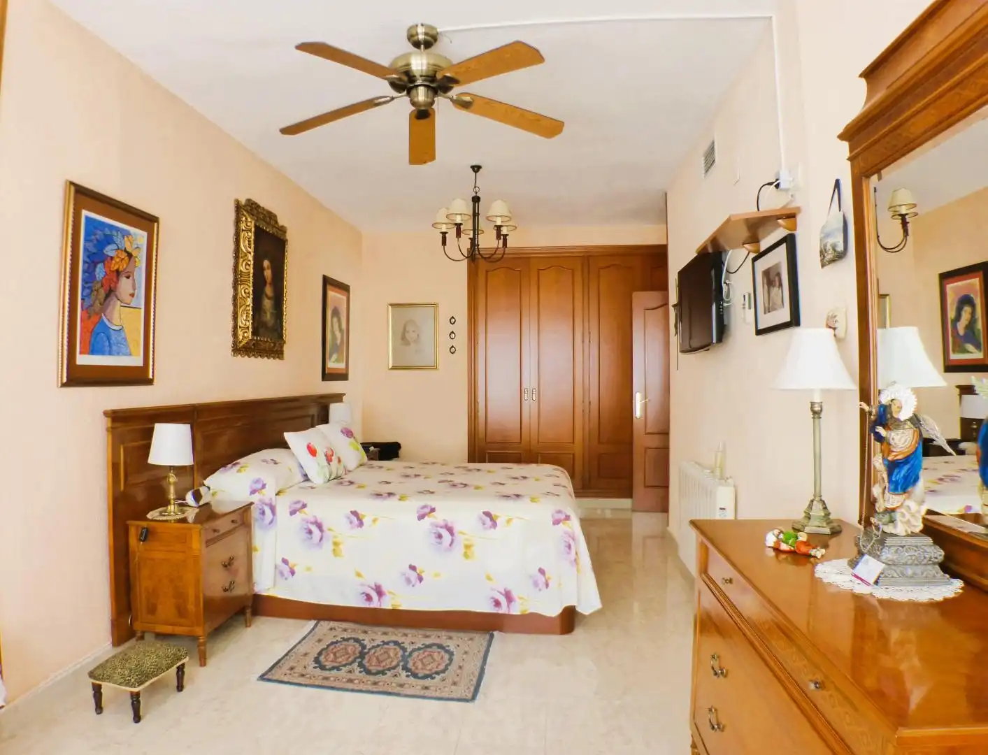 Dormitori de Apartament en venda en Alicante / Alacant amb Terrassa i Piscina