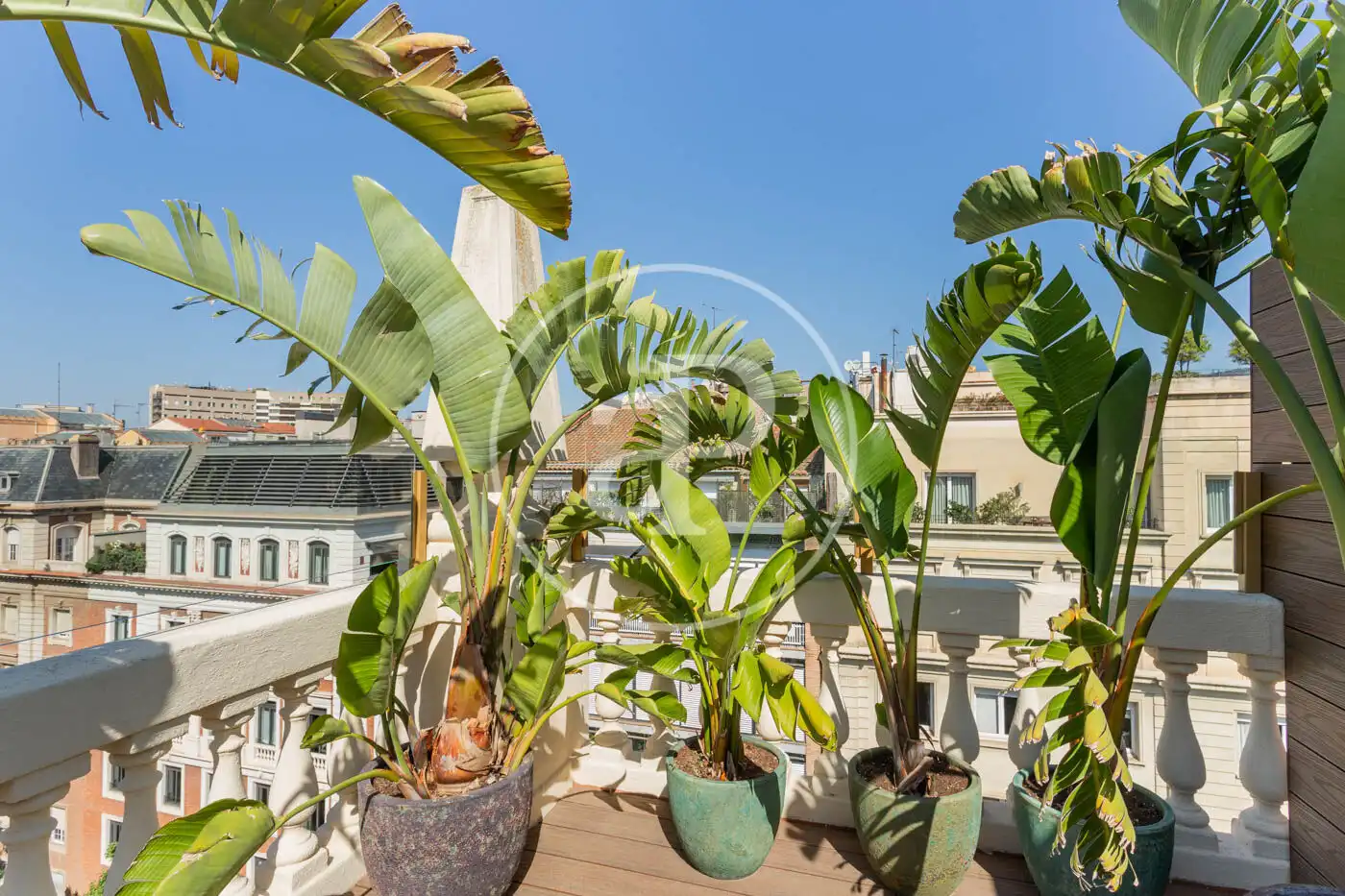 Terraza de Piso de alquiler en Barcelona con Aire acondicionado, Calefacción y Terraza