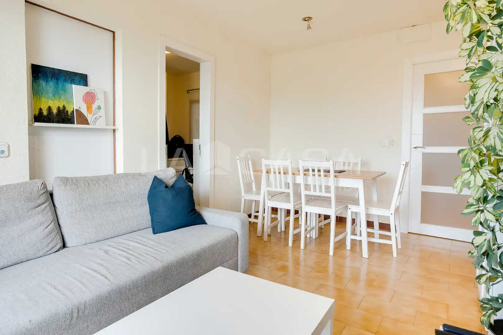Sala de estar de Piso en venta en Sant Adrià de Besòs con Balcón