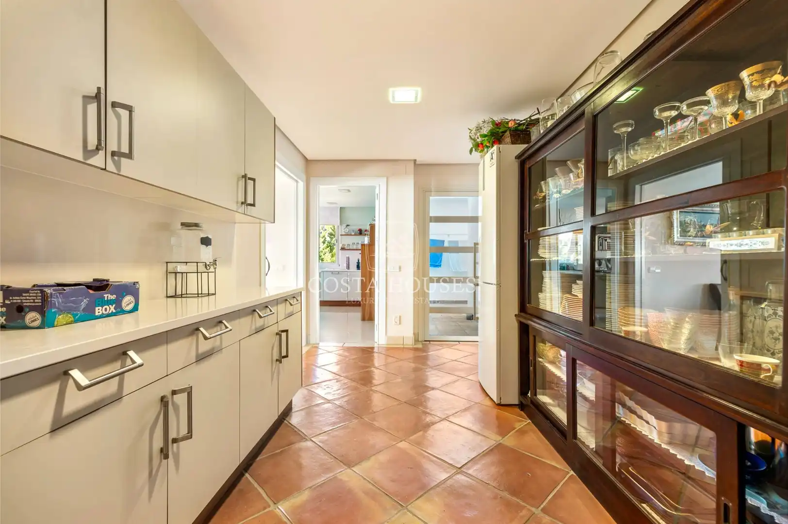 Cocina de Casa o chalet en venta en Altea con Aire acondicionado, Jardín privado y Terraza