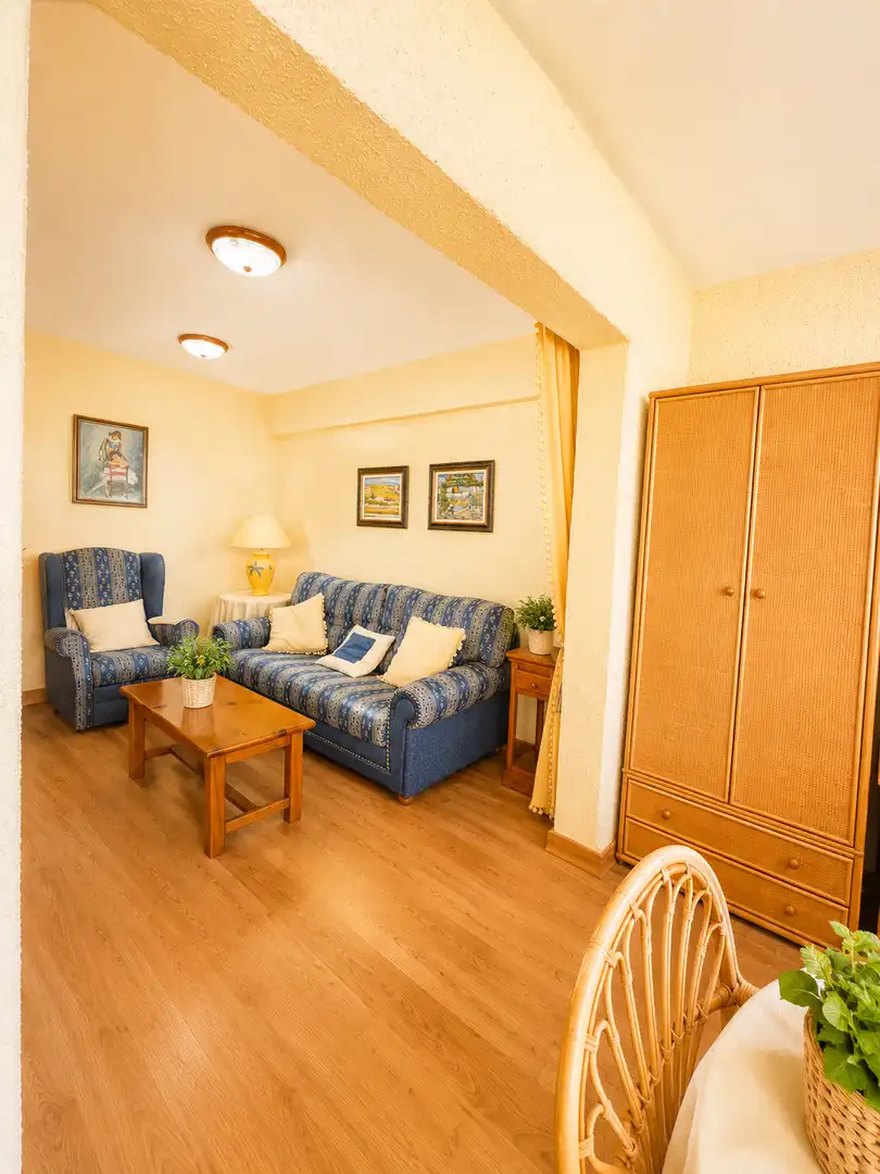 Sala d'estar de Apartament en venda en Benidorm amb Terrassa i Moblat