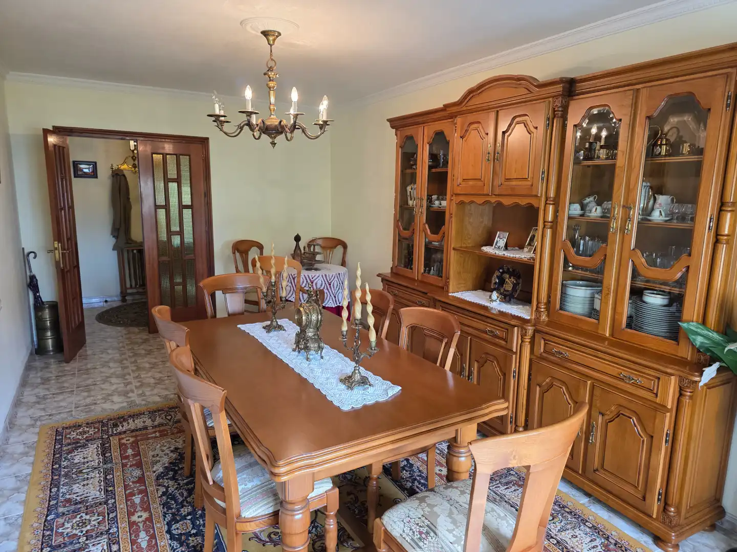 Comedor de Piso en venta en Vilalba con Calefacción, Trastero y Amueblado
