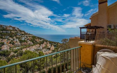 Exterior view of House or chalet for sale in Altea