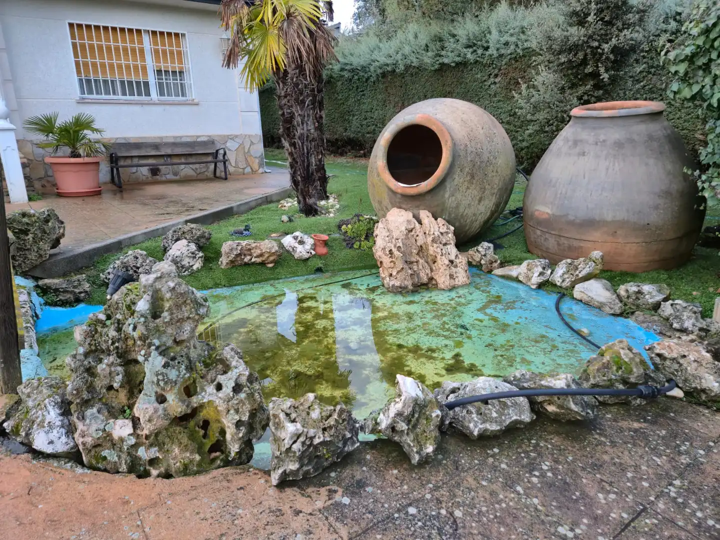 Garten von Haus oder Chalet zum Verkauf in Nuevo Baztán mit Klimaanlage, Heizung und Privatgarten