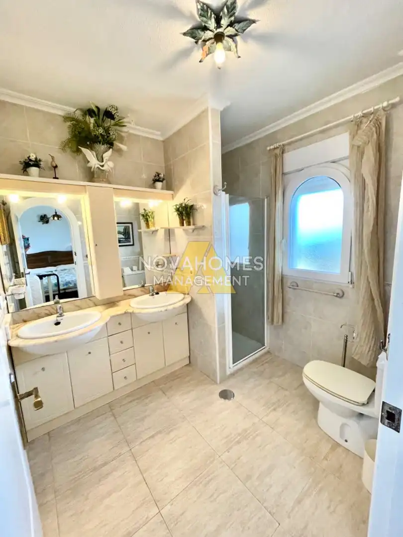 Bathroom of Houses for sale in La Manga del Mar Menor  with Terrace, Storage room and Swimming Pool