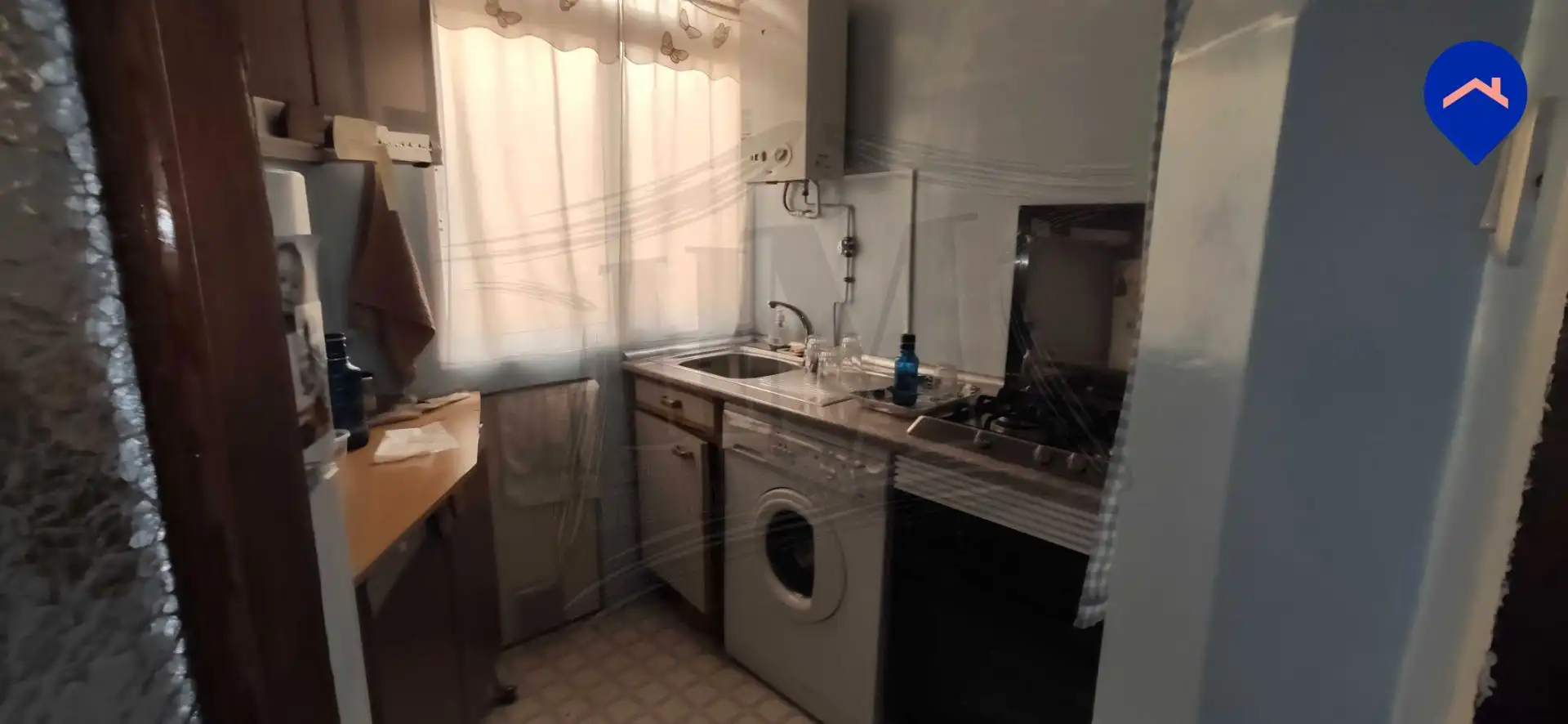 Kitchen of Flat for sale in Madrid  with Air Conditioner, Heating and Furnished