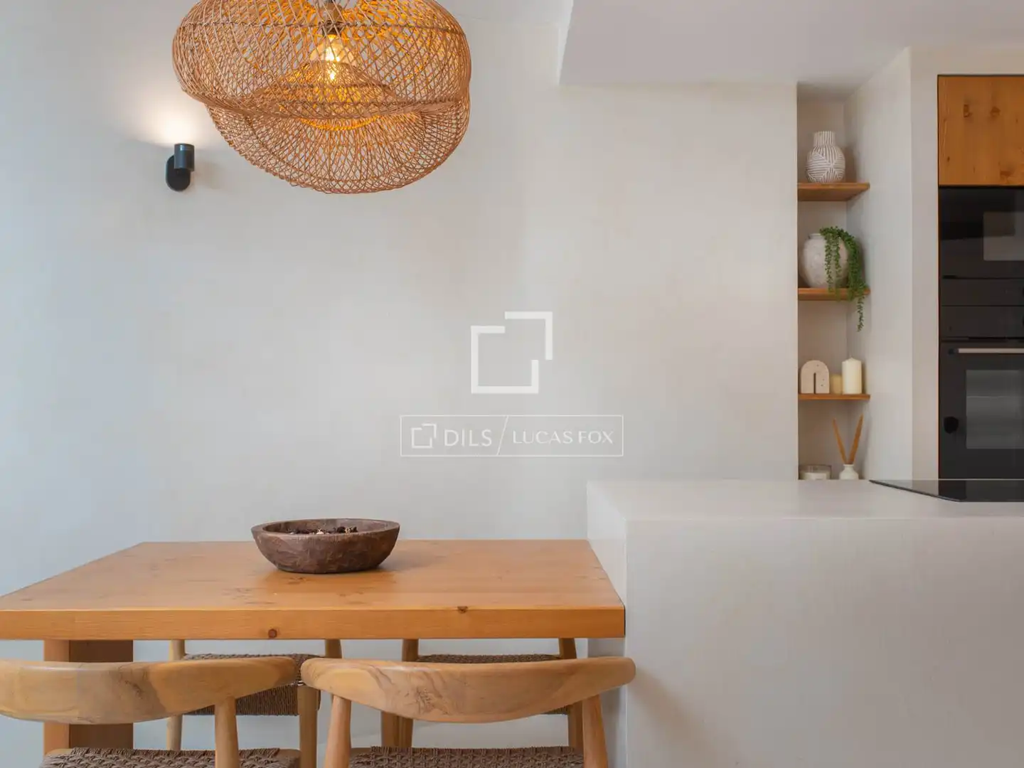 Küche von Wohnung zum Verkauf in Eivissa mit Klimaanlage, Heizung und Privatgarten