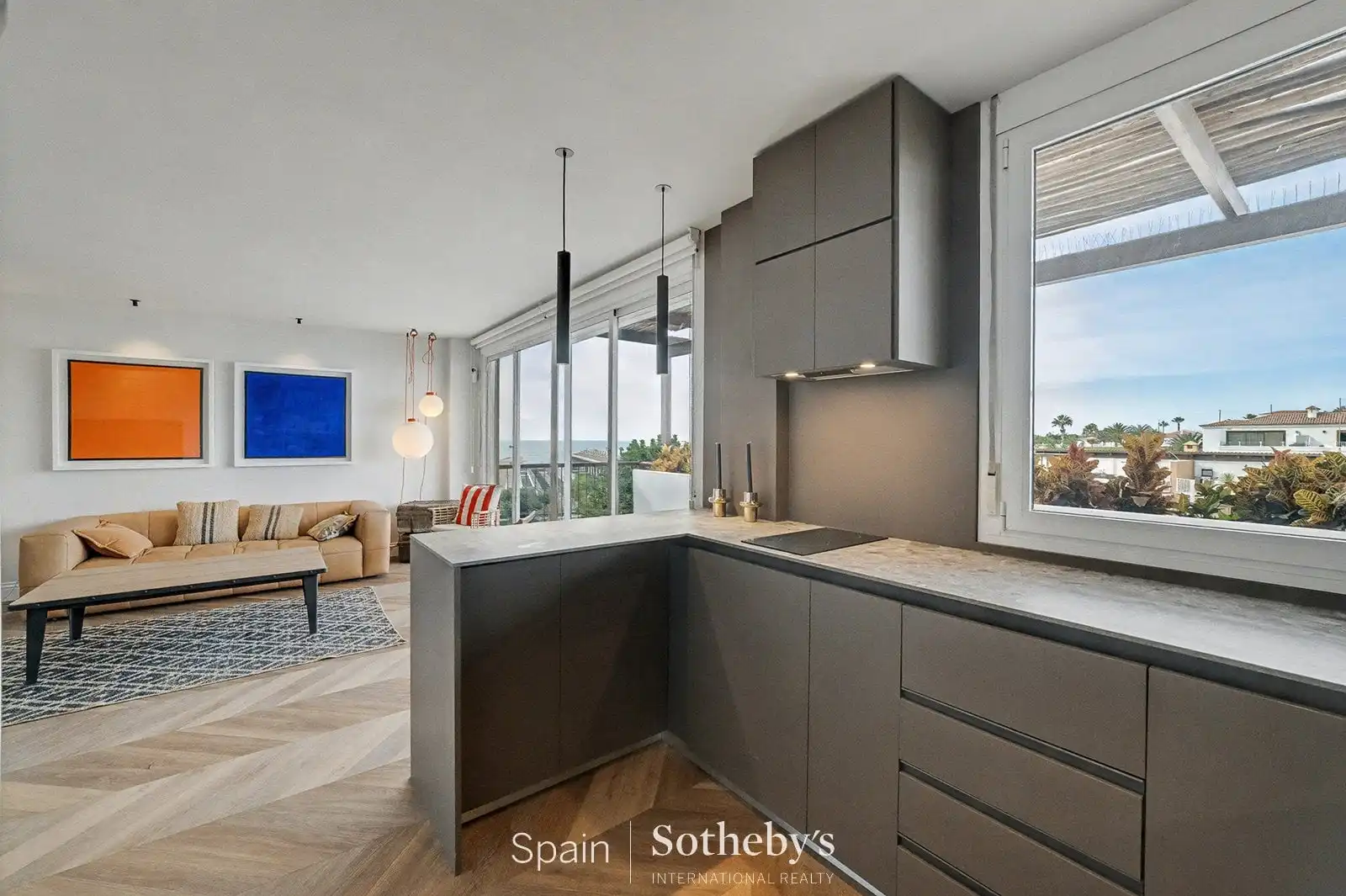 Cocina de Apartamento en venta en Golf del Sur - Amarilla Golf 