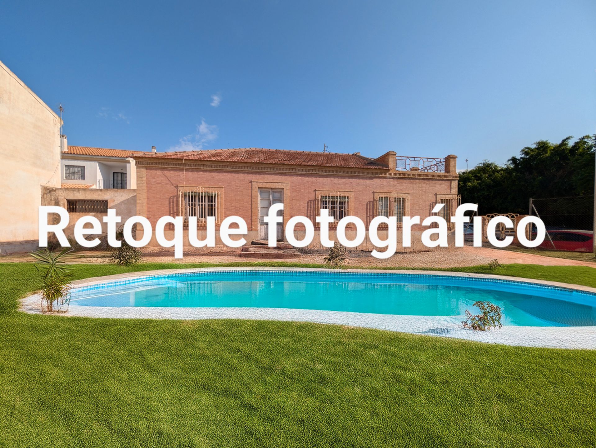 Vista exterior de Casa o xalet en venda en Cartagena amb Jardí privat, Terrassa i Traster