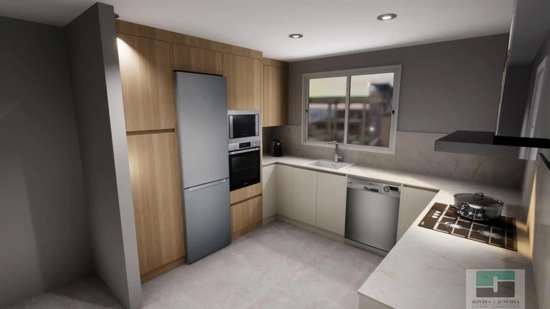 Kitchen of Houses for rent in Castelldefels  with Air Conditioner, Heating and Parquet flooring