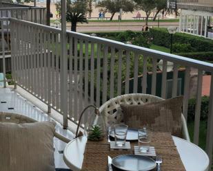 Terrassa de Apartament de lloguer en Gandia amb Aire condicionat, Terrassa i Balcó