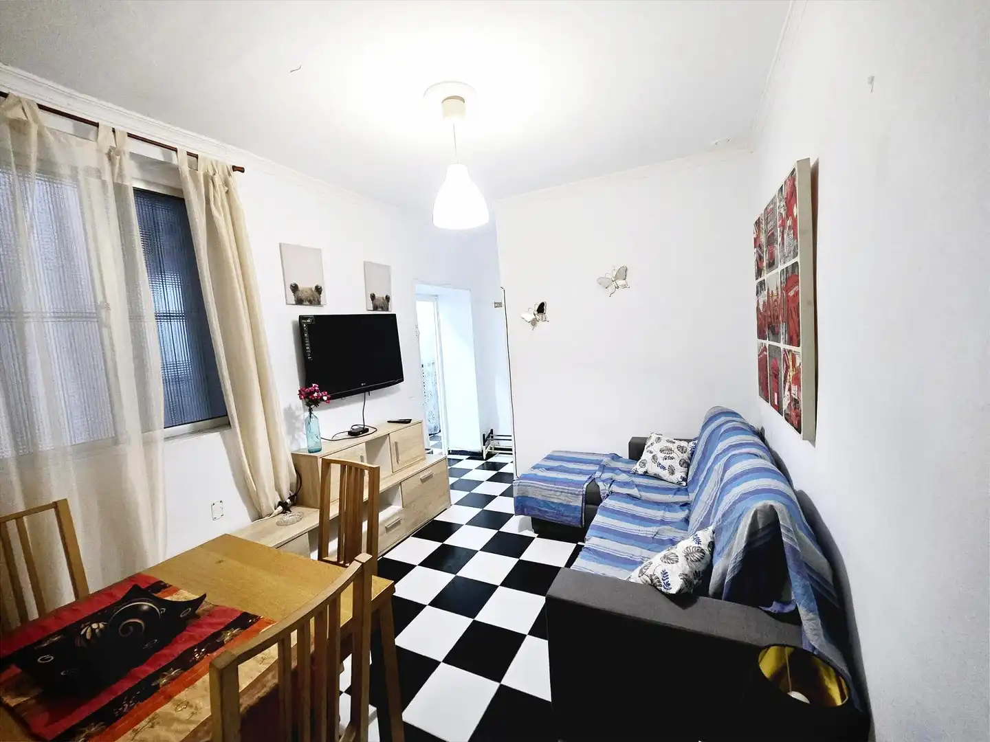 Sala de estar de Piso en venta en Cádiz con Amueblado