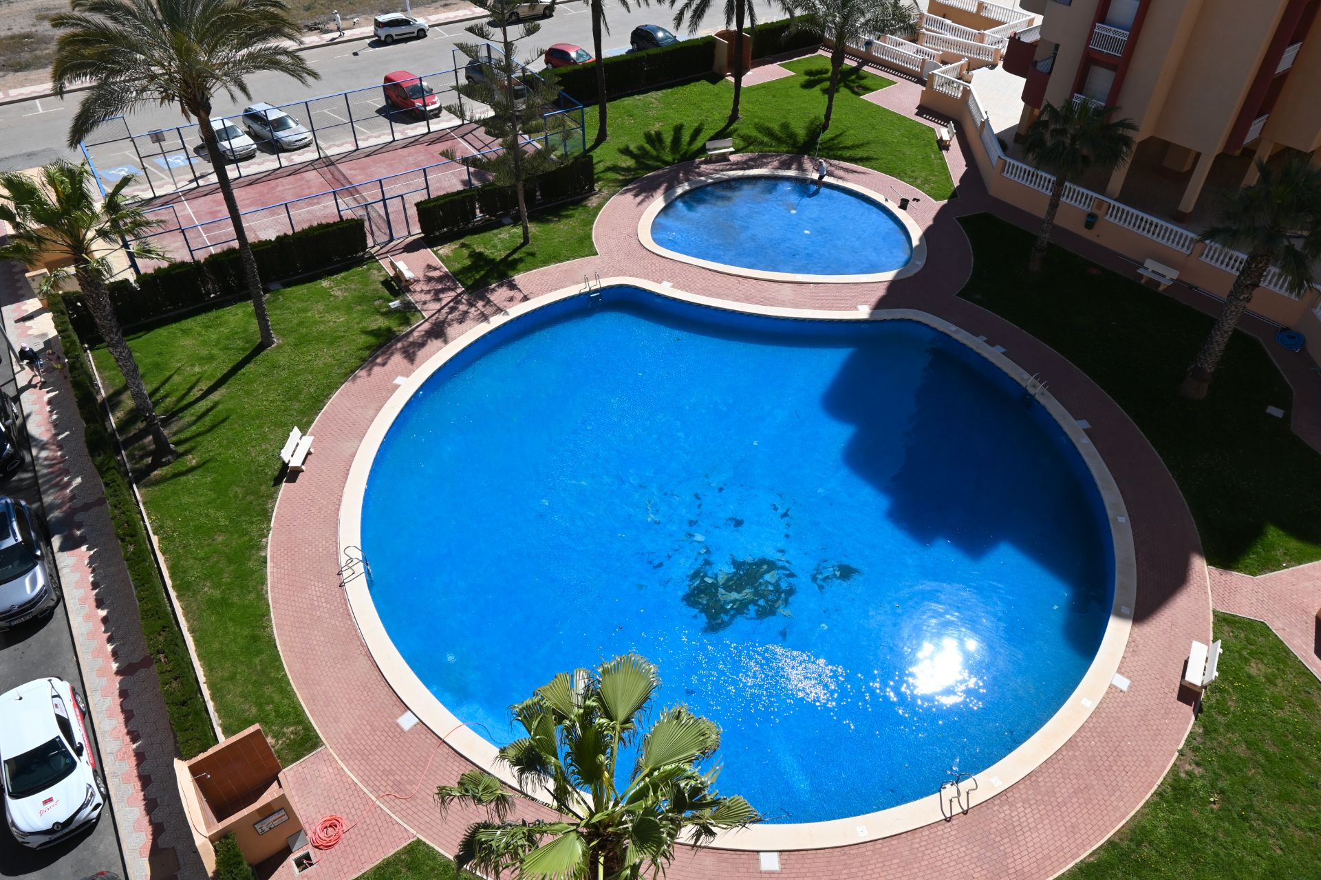 Swimming pool of Apartment for sale in La Manga del Mar Menor  with Air Conditioner, Heating and Terrace
