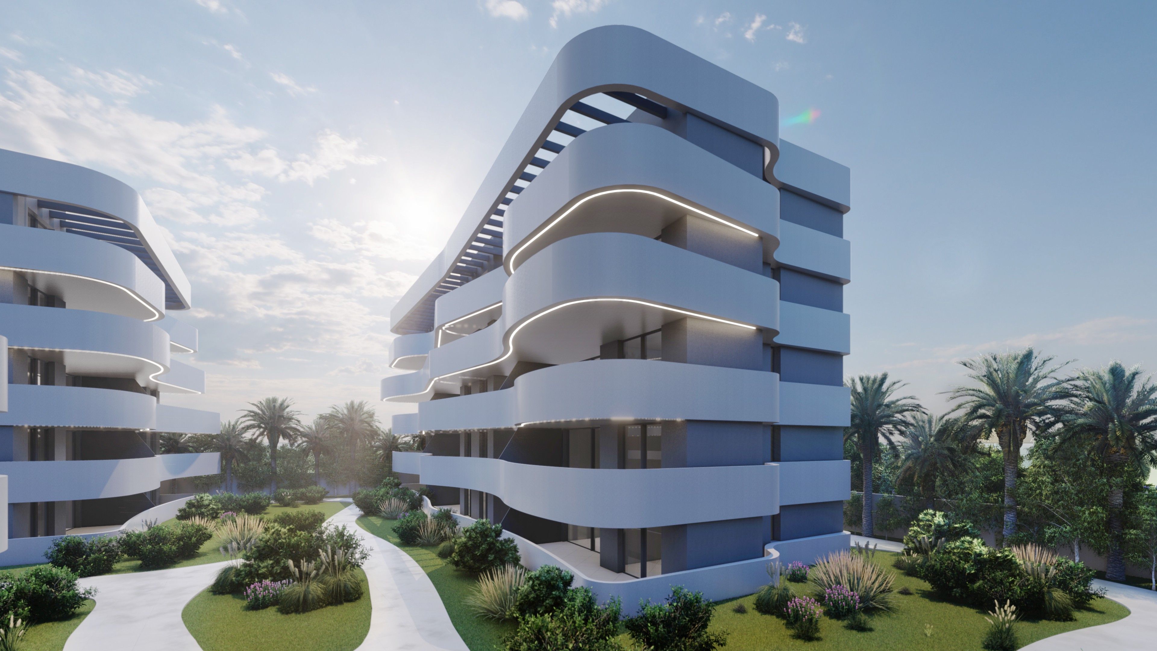 Exterior view of Apartment for sale in Guardamar del Segura  with Air Conditioner, Heating and Terrace