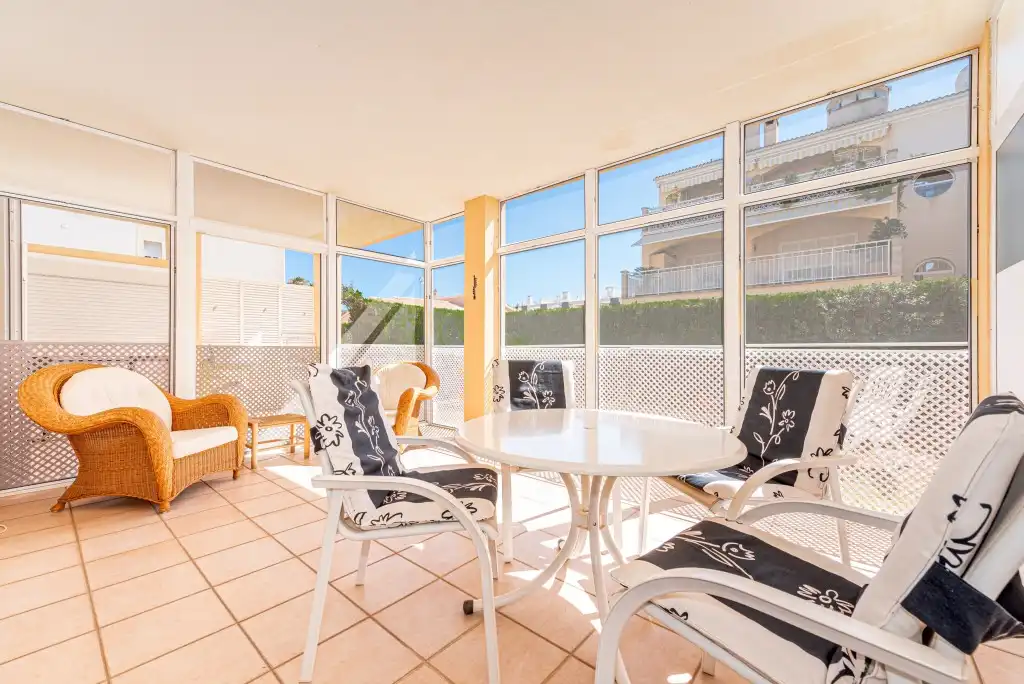 Terrassa de Apartament en venda en Pollença amb Aire condicionat, Calefacció i Jardí privat
