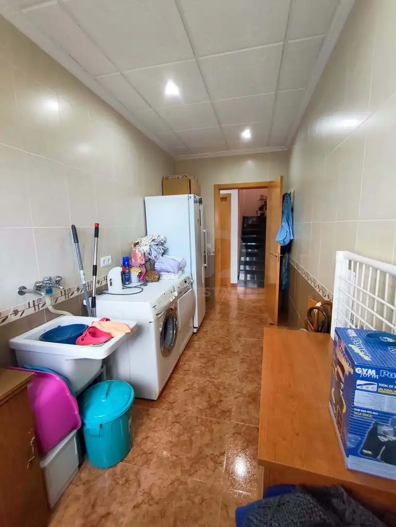 Cocina de Casa o chalet en venta en San Rafael del Río con Aire acondicionado, Calefacción y Terraza