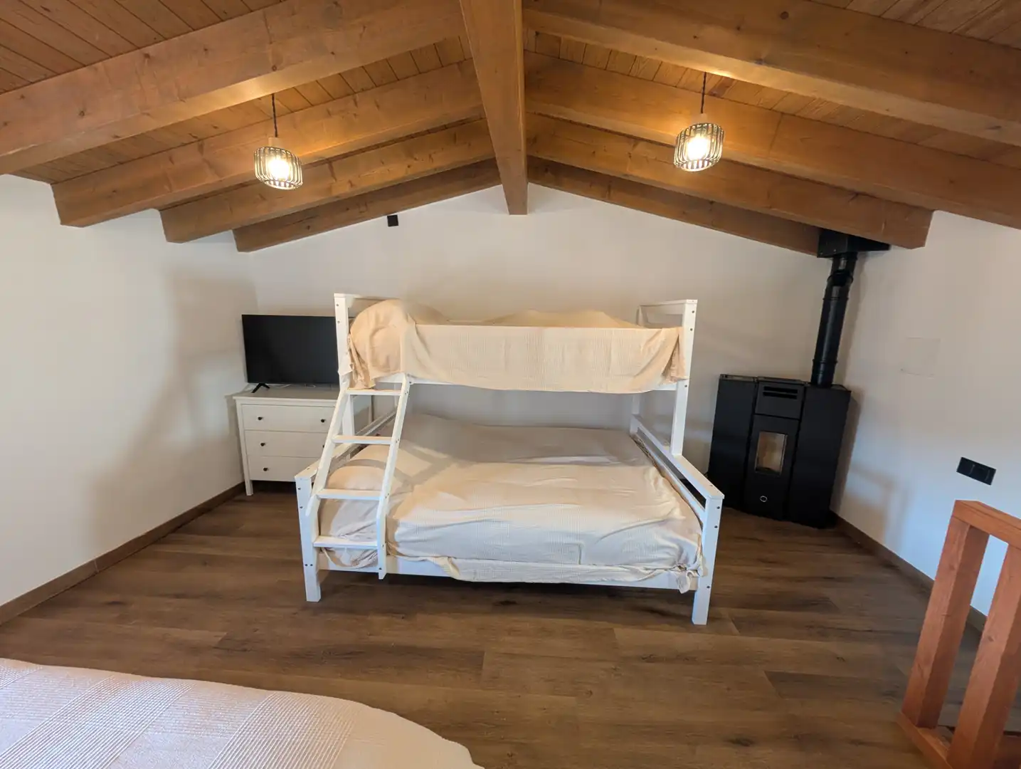 Habitación de Apartamento en venta en Vilallonga de Ter con Parquet y Amueblado