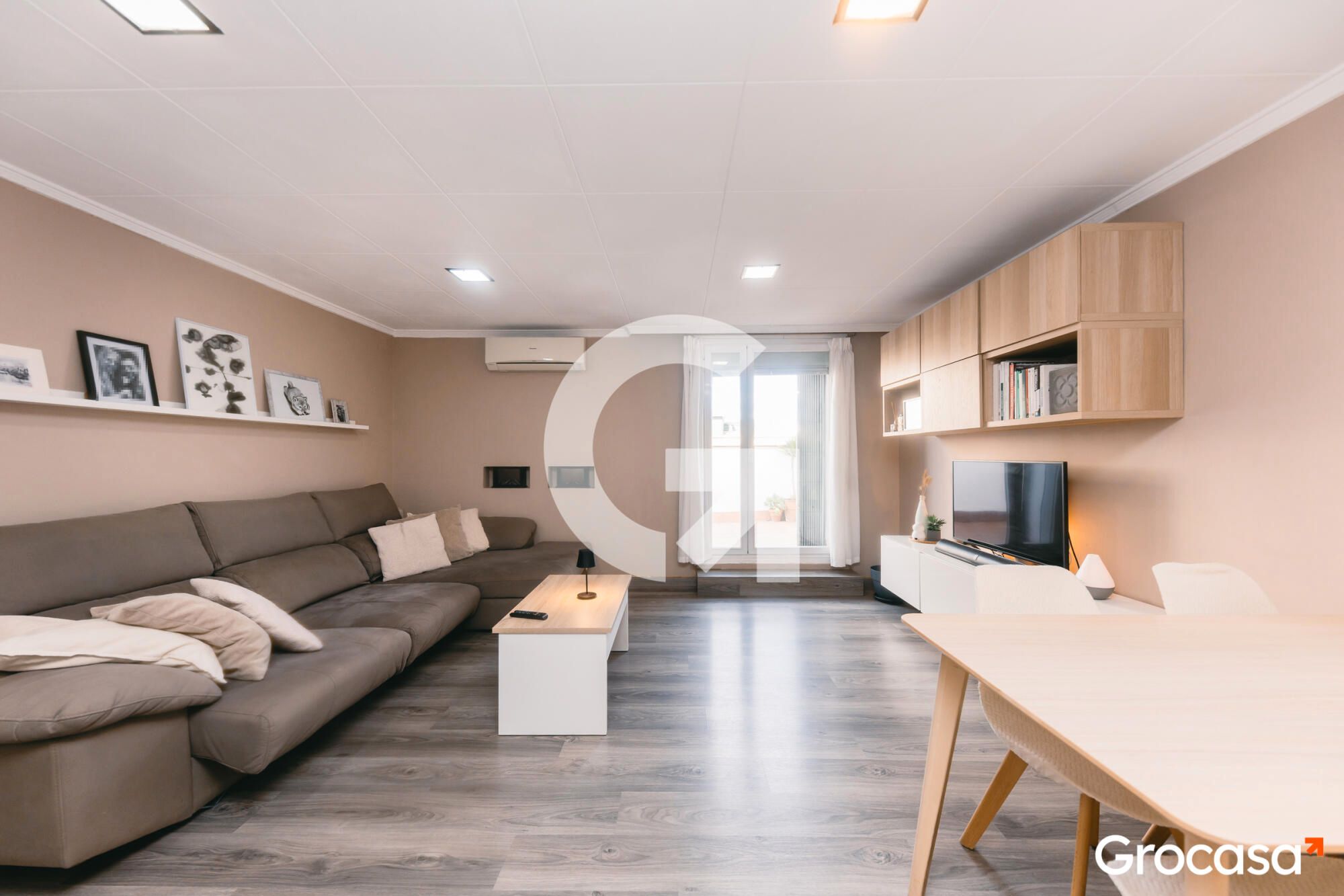 Sala d'estar de Àtic en venda en Viladecans amb Aire condicionat, Calefacció i Terrassa