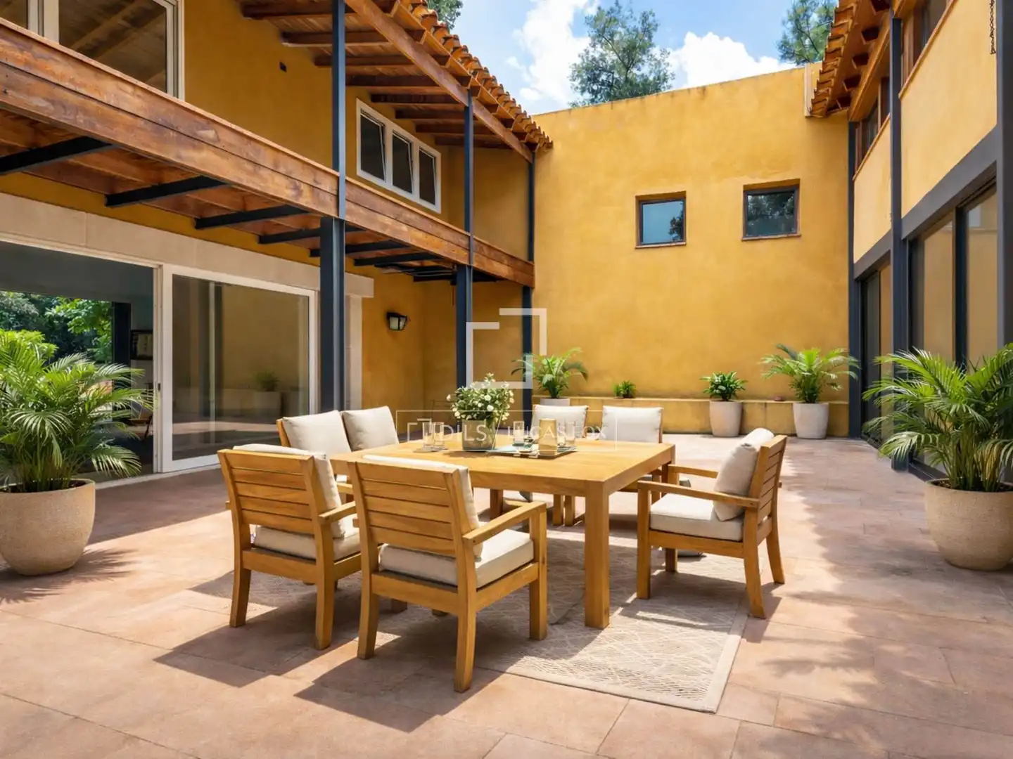 Terrace of Houses for sale in Esplugues de Llobregat  with Air Conditioner, Heating and Private garden