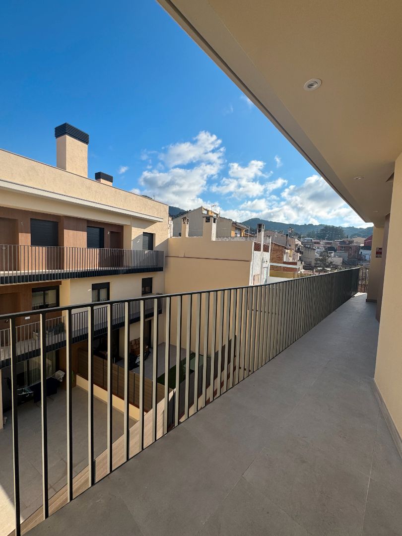 Balcony of Duplex for sale in La Garriga  with Air Conditioner, Heating and Parquet flooring