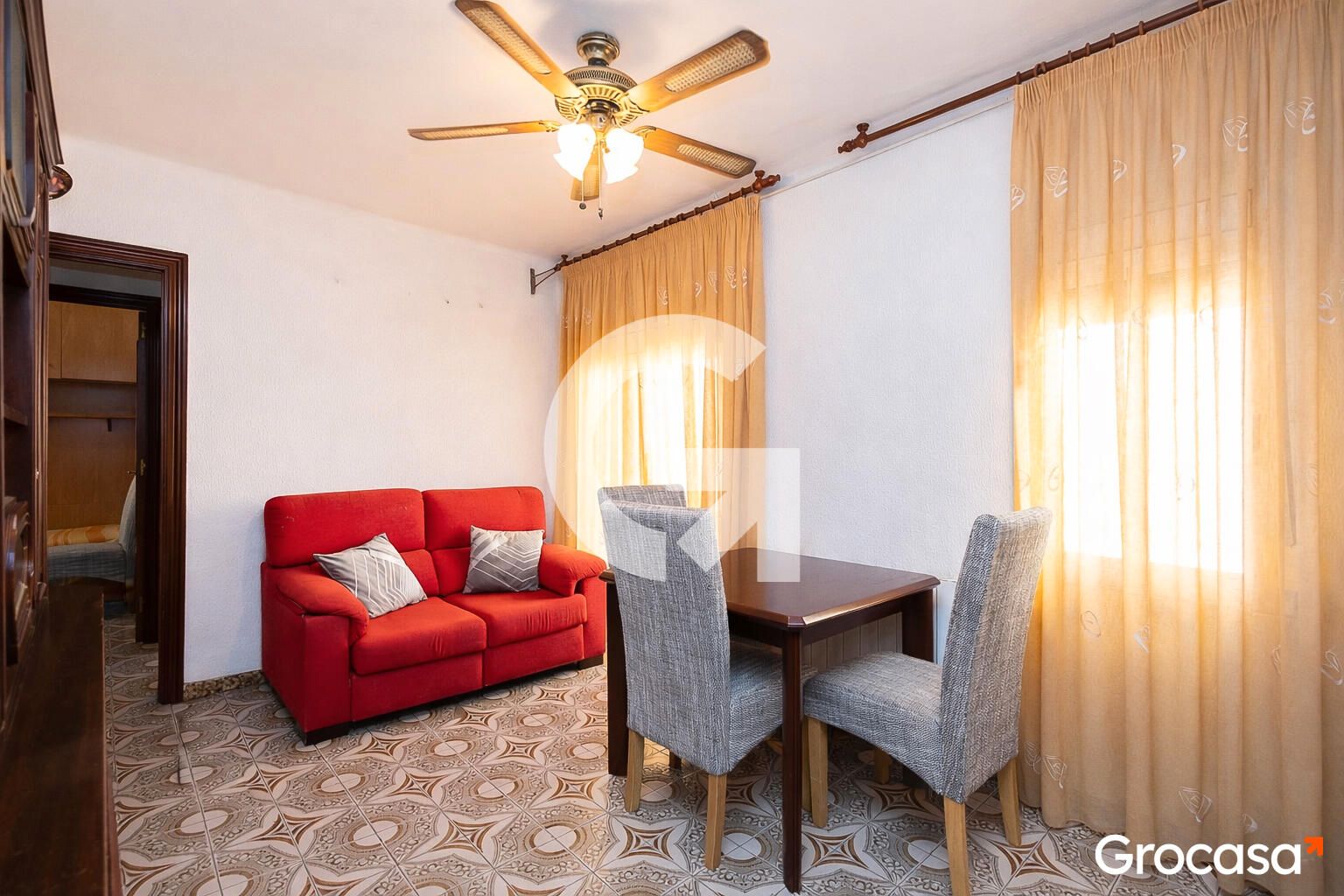 Living room of Flat for sale in Sant Boi de Llobregat  with Heating, Oven and Balcony