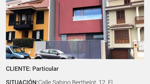 Foto 4 de Residencial en venda a Pº el Mayorazgo, 3, Centro, La Orotava