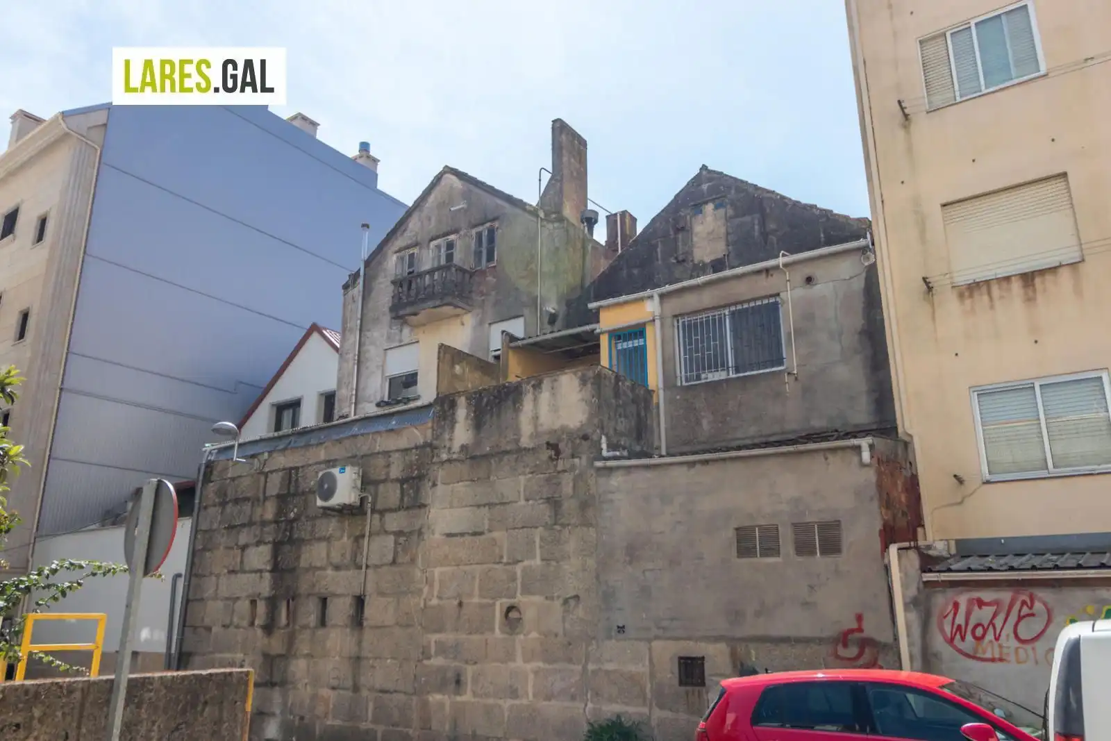 Vista exterior de Casa o xalet en venda en Coiro