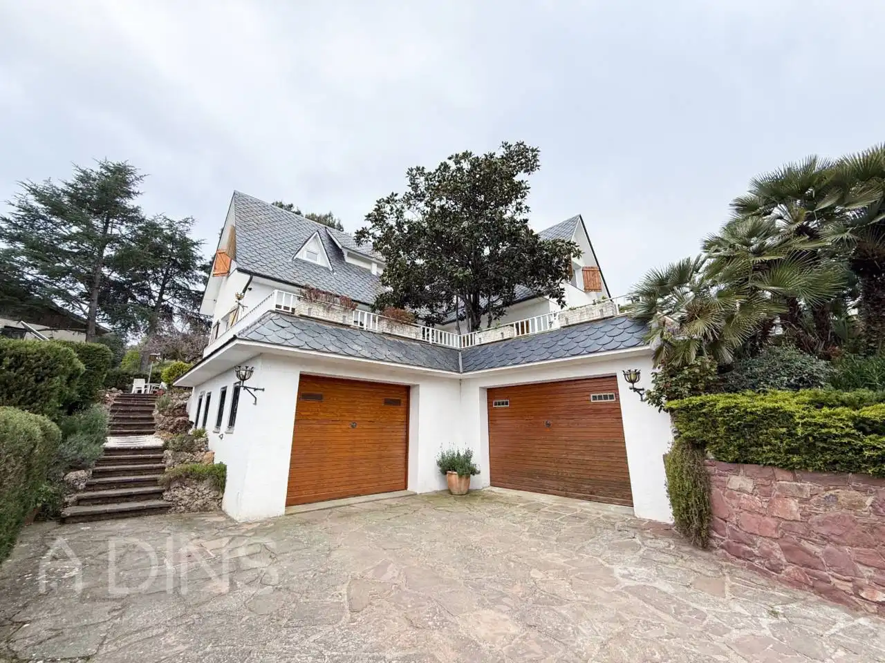 Vista exterior de Casa o xalet en venda en Bigues i Riells del Fai amb Aire condicionat, Calefacció i Jardí privat