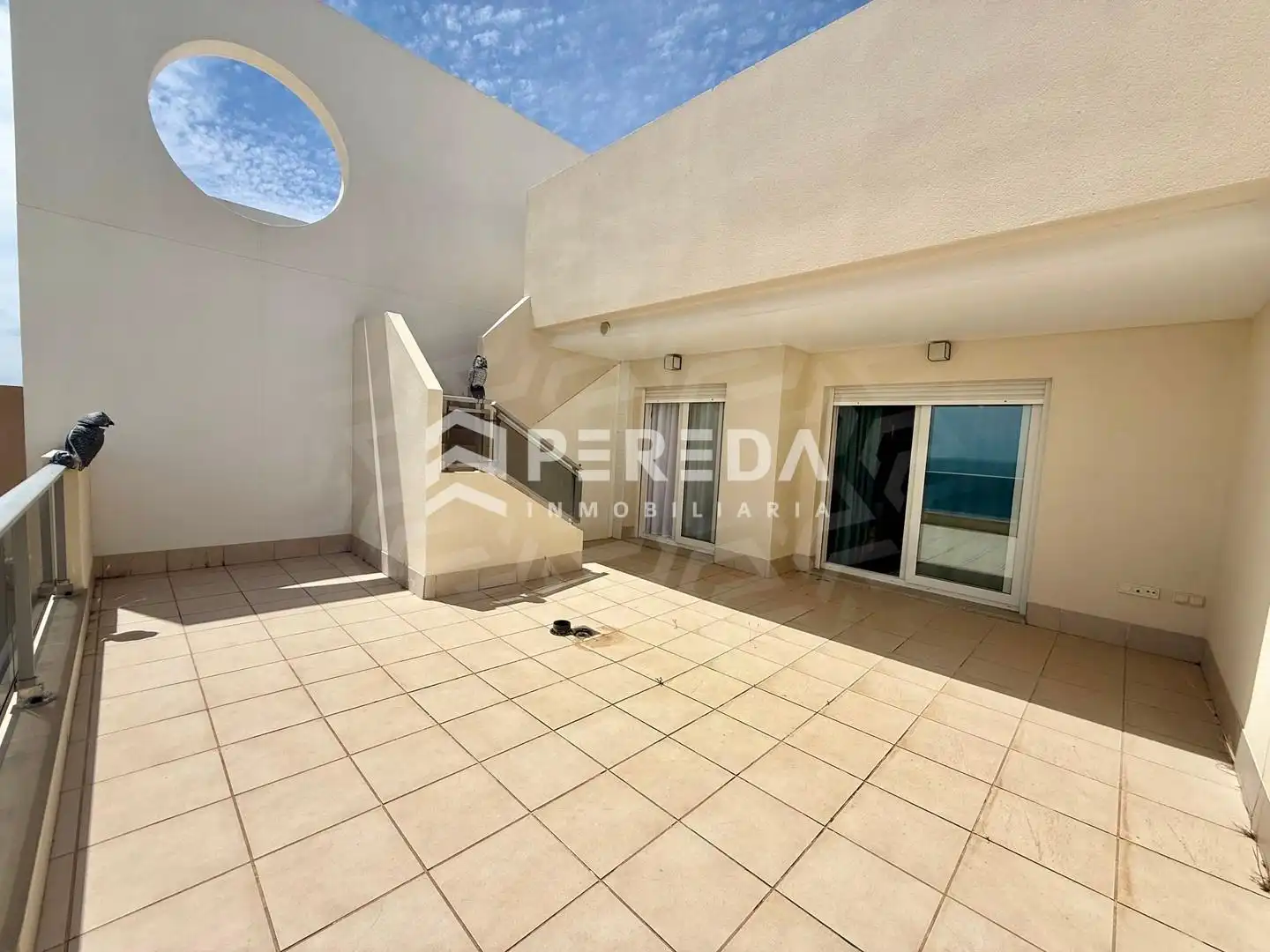 Terrasse von Dachboden zum Verkauf in Roquetas de Mar mit Terrasse und Gemeinschaftspool