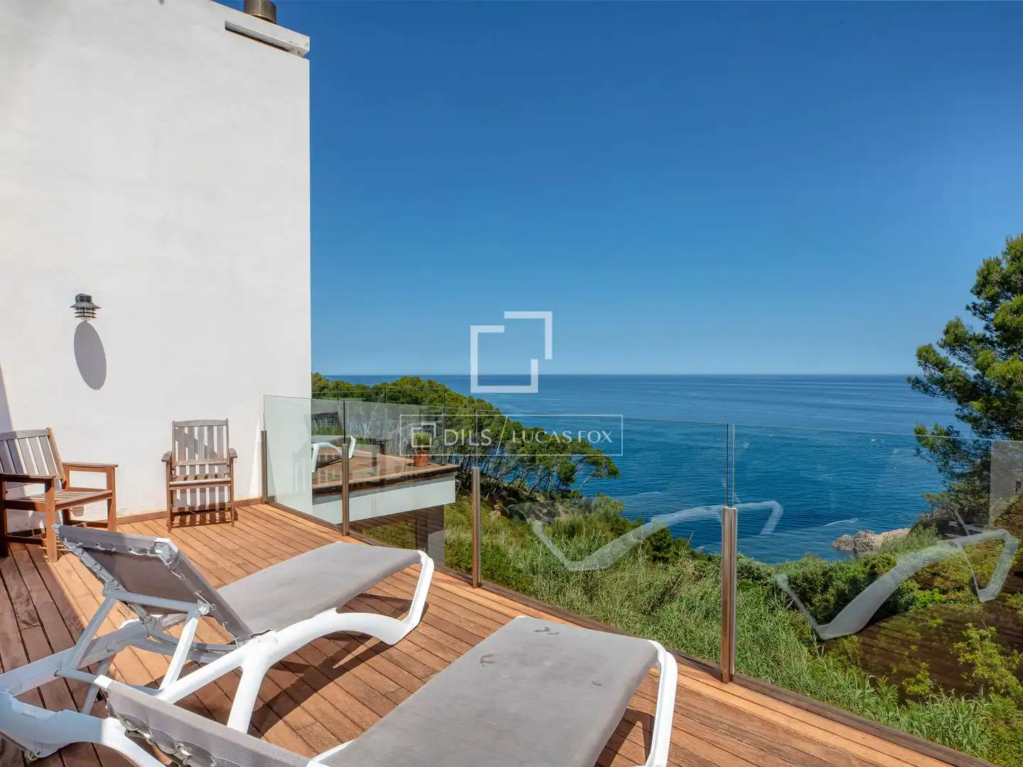 Terrasse von Haus oder Chalet zum Verkauf in Begur mit Klimaanlage, Heizung und Privatgarten