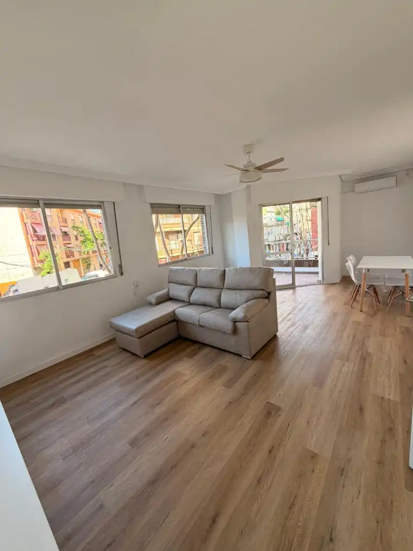 Living room of Flat for rent in Alcantarilla  with Air Conditioner, Furnished and Oven