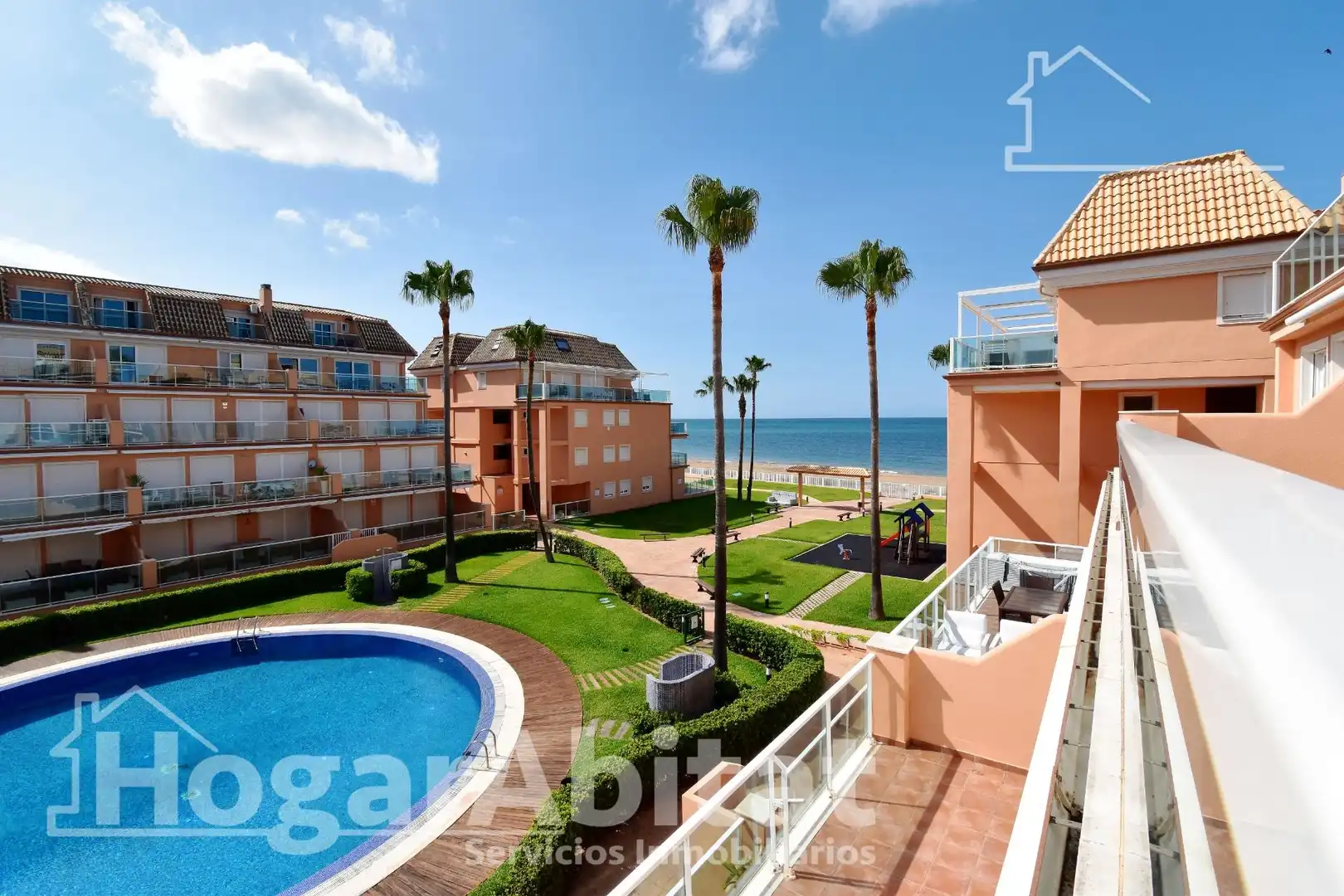 Garden of Flat for sale in Dénia  with Air Conditioner, Heating and Private garden
