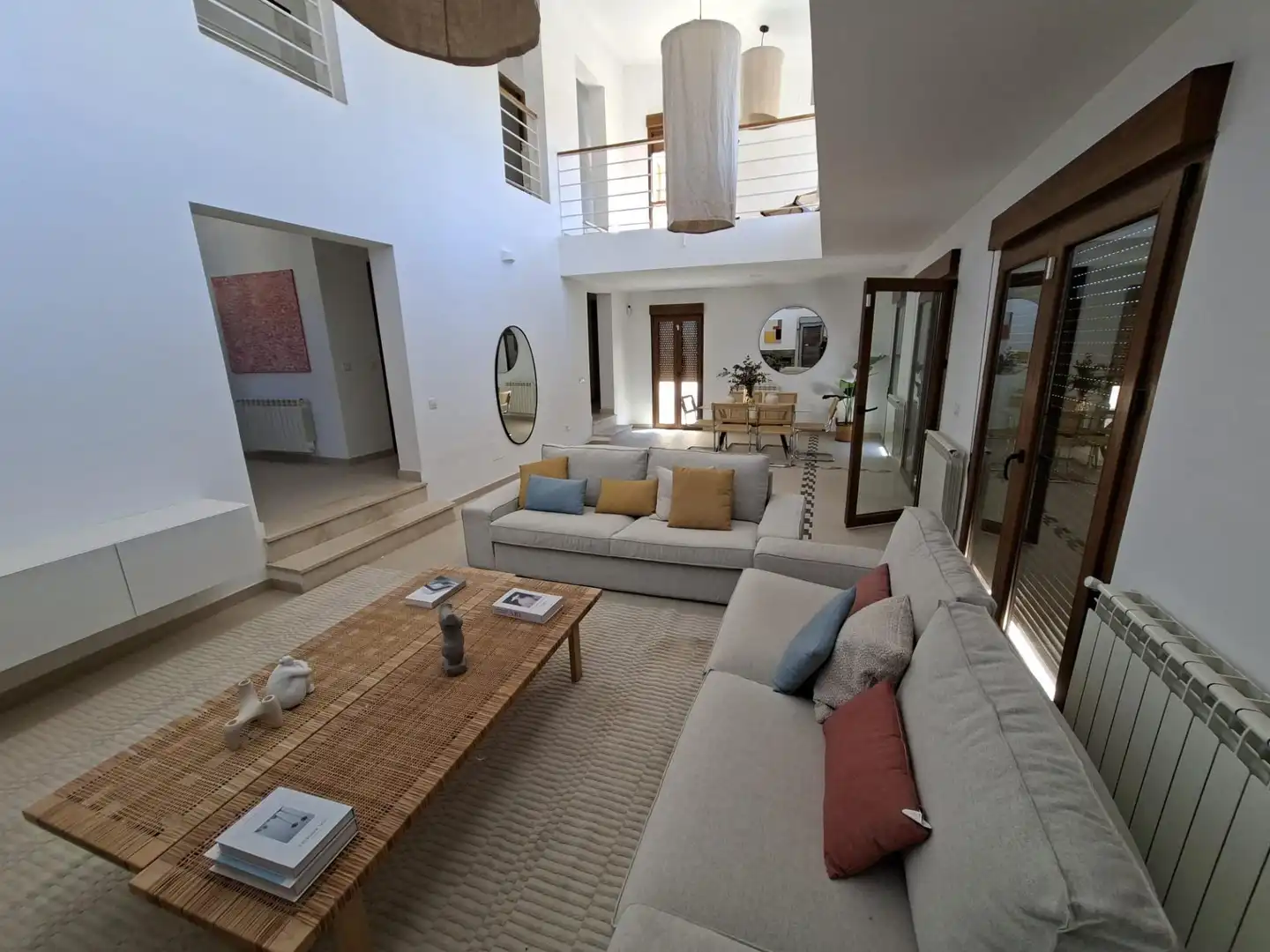 Living room of Houses for sale in Lozoyuela-Navas-Sieteiglesias