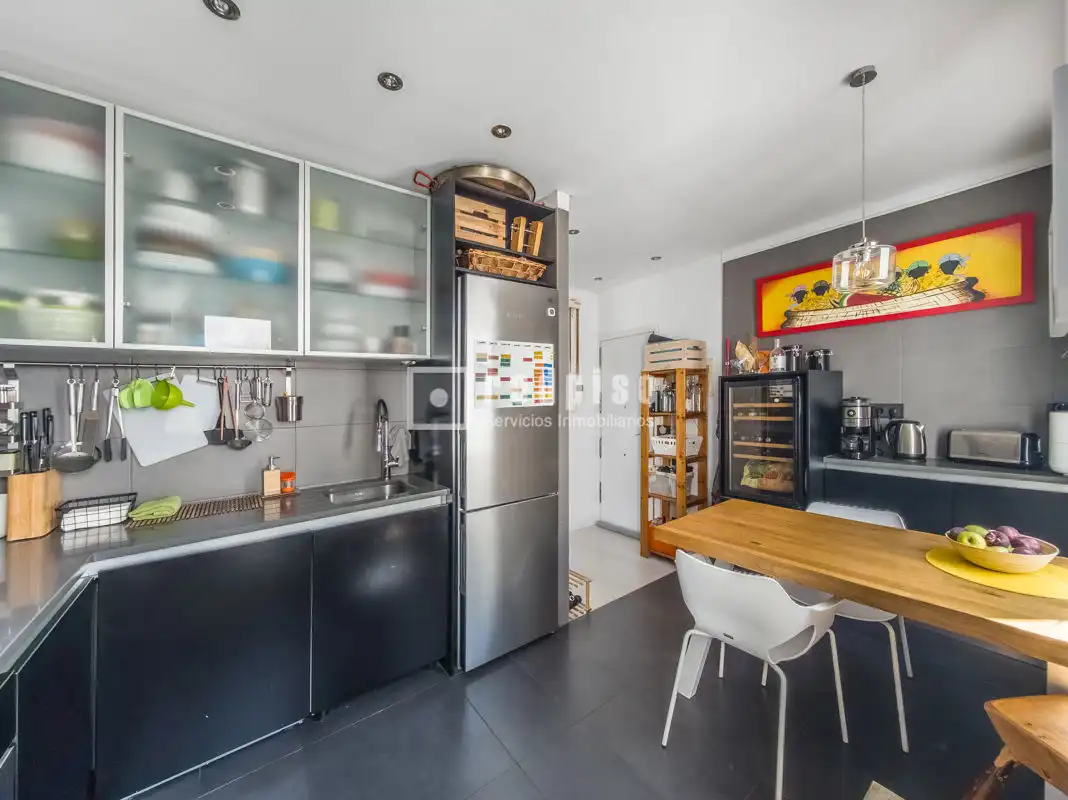 Kitchen of Attic for sale in Madrid  with Air Conditioner, Heating and Terrace
