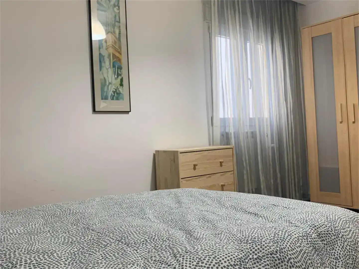 Schlafzimmer von Wohnung zur Miete in León Capital  mit Balkon