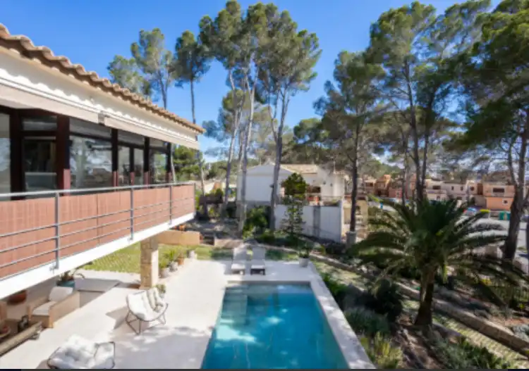 Terraza de Casa o chalet en venta en Calvià con Aire acondicionado, Calefacción y Jardín privado