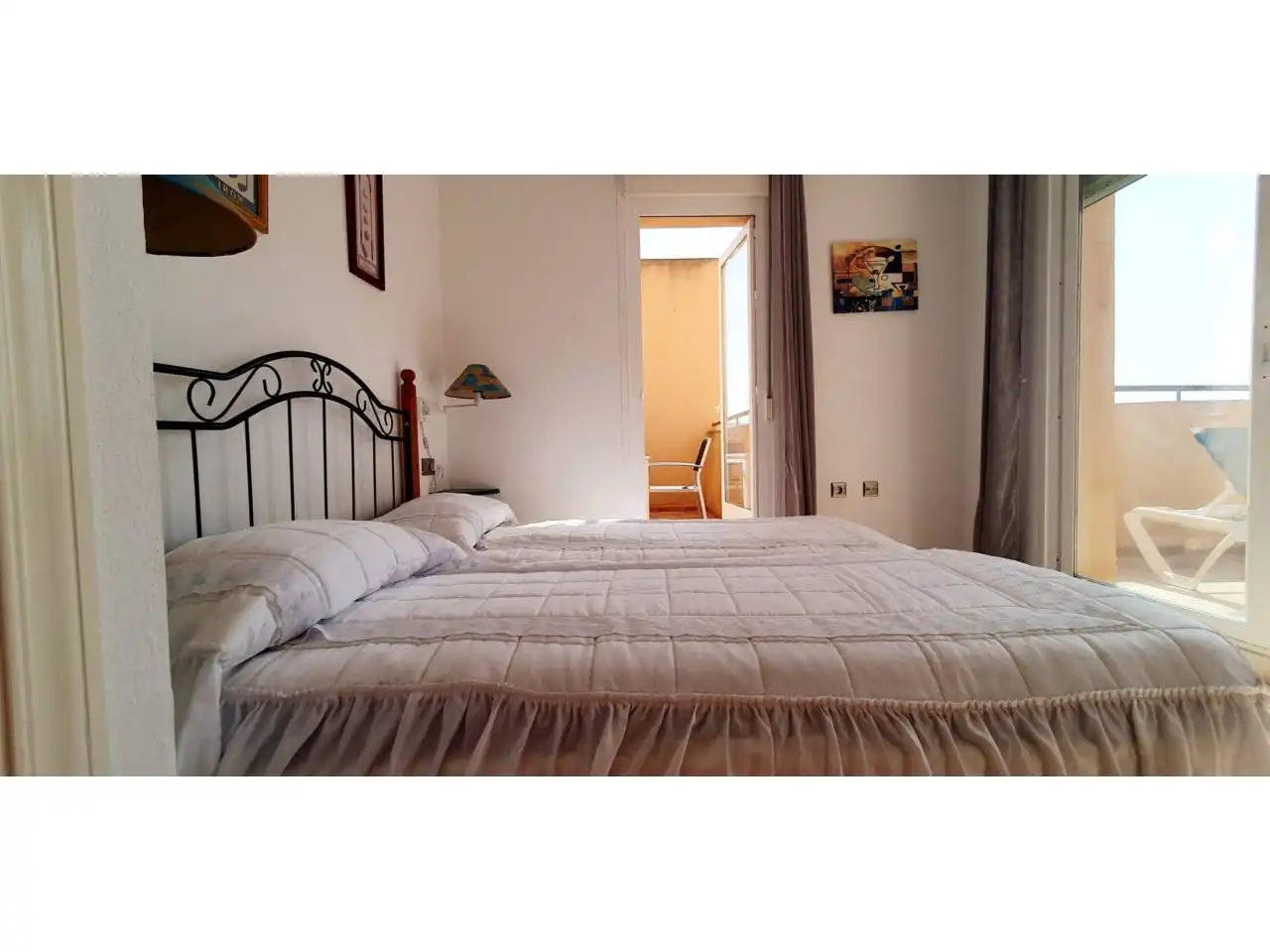 Dormitori de Apartament en venda en Vícar amb Aire condicionat, Calefacció i Terrassa