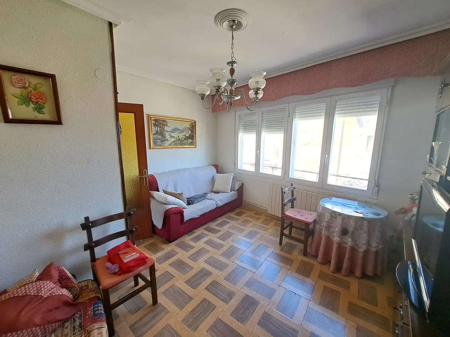 Sala de estar de Casa o chalet en venta en San Asensio con Calefacción, Terraza y Trastero