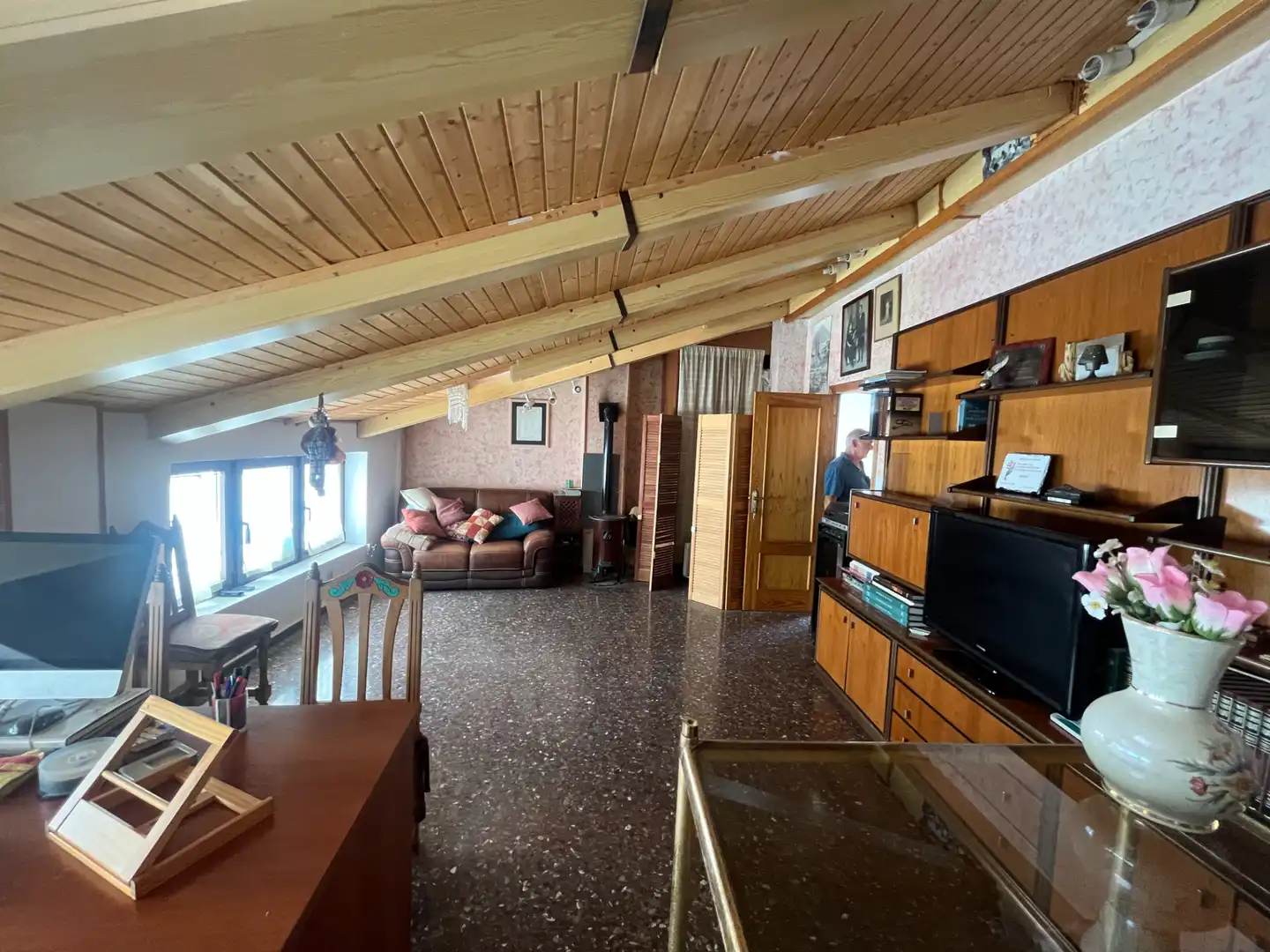 Sala d'estar de Casa adosada en venda en Jaén amb Aire condicionat, Calefacció i Traster