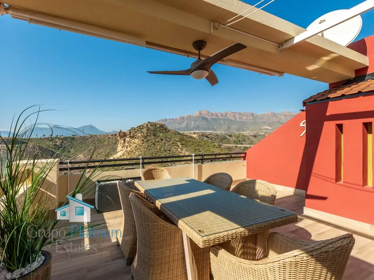 Terrassa de Apartament en venda en Pulpí amb Aire condicionat, Terrassa i Piscina