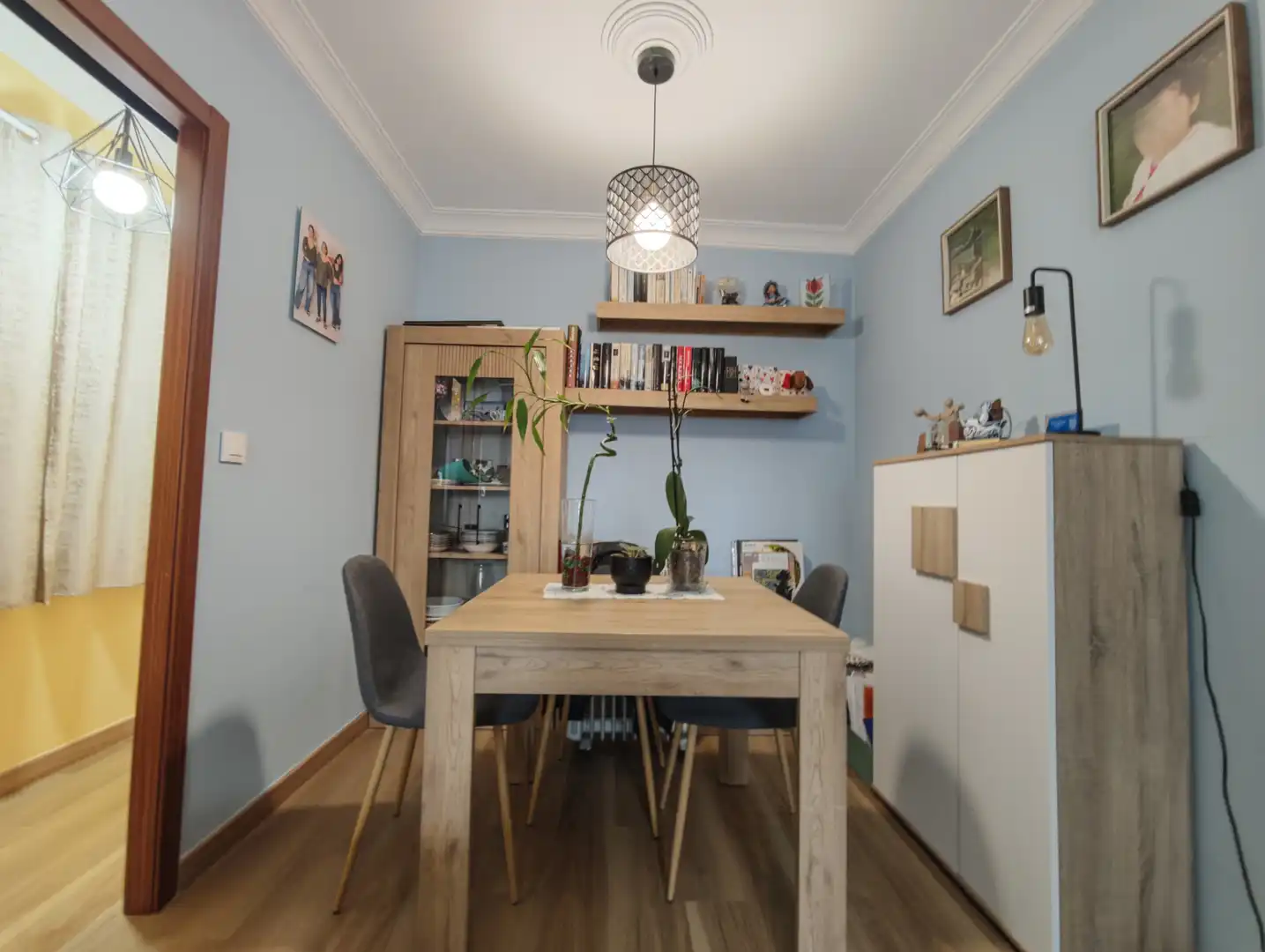 Esszimmer von Wohnung zum Verkauf in Ferrol mit Heizung, Möbliert und Waschmaschine