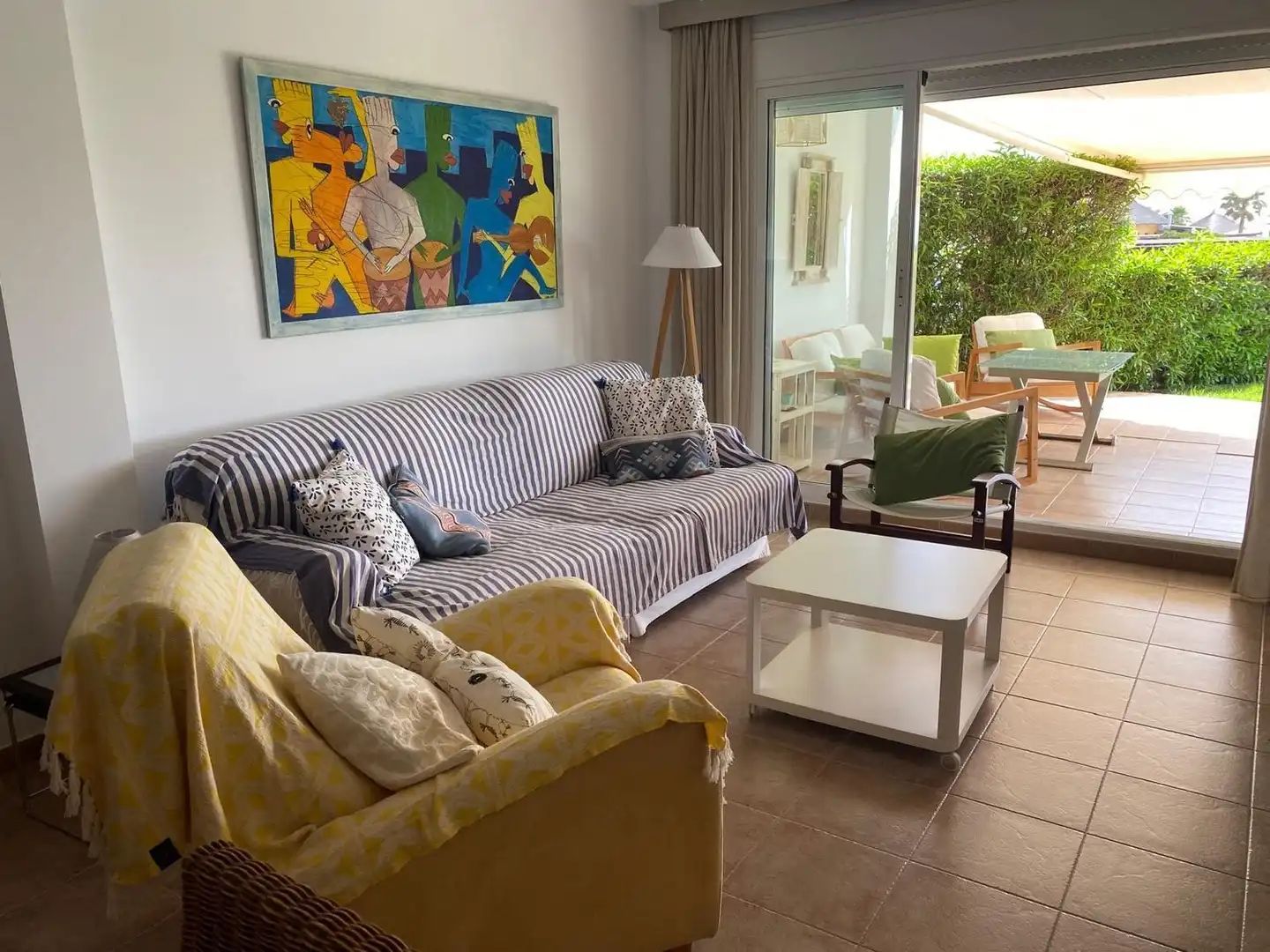 Sala de estar de Piso en venta en Vera con Aire acondicionado, Jardín privado y Terraza