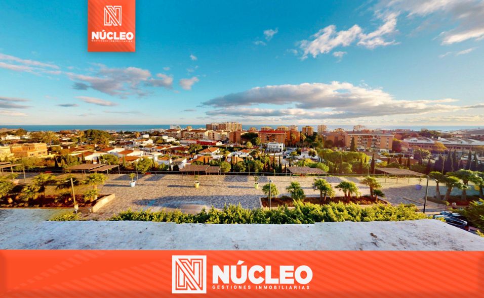 Exterior view of Attic for sale in Benalmádena  with Air Conditioner, Heating and Private garden