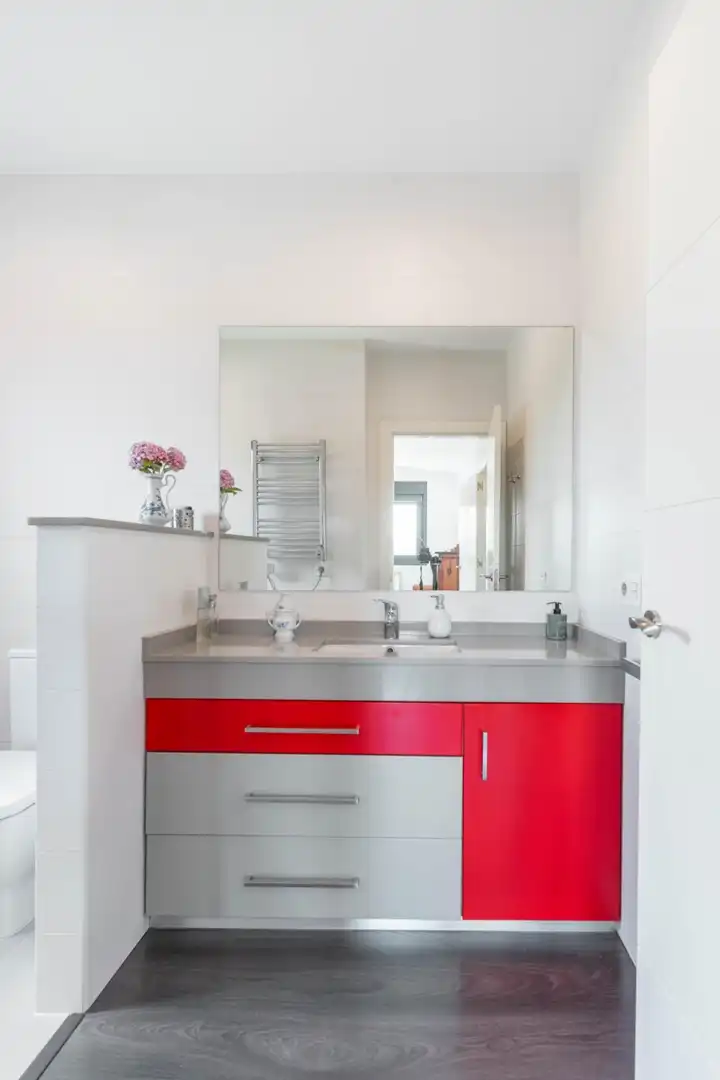 Baño de Casa o chalet en venta en Siero con Calefacción, Jardín privado y Terraza