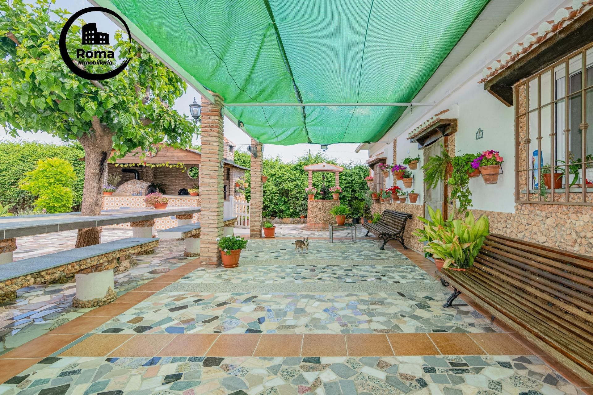 Terrassa de Finca rústica en venda en Pinos Puente amb Jardí privat, Terrassa i Traster