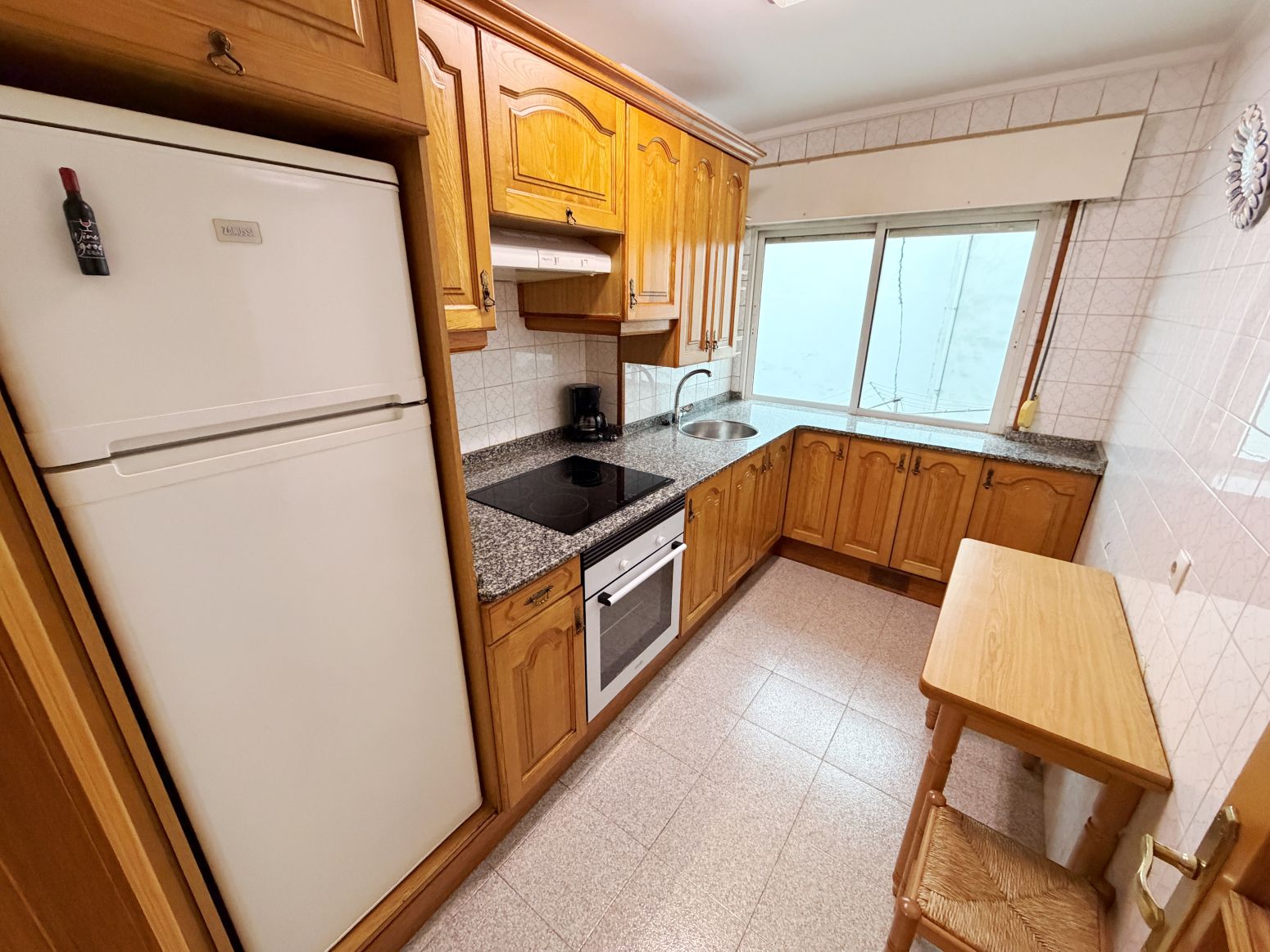 Kitchen of Flat for rent in Avilés  with Heating, Terrace and Furnished