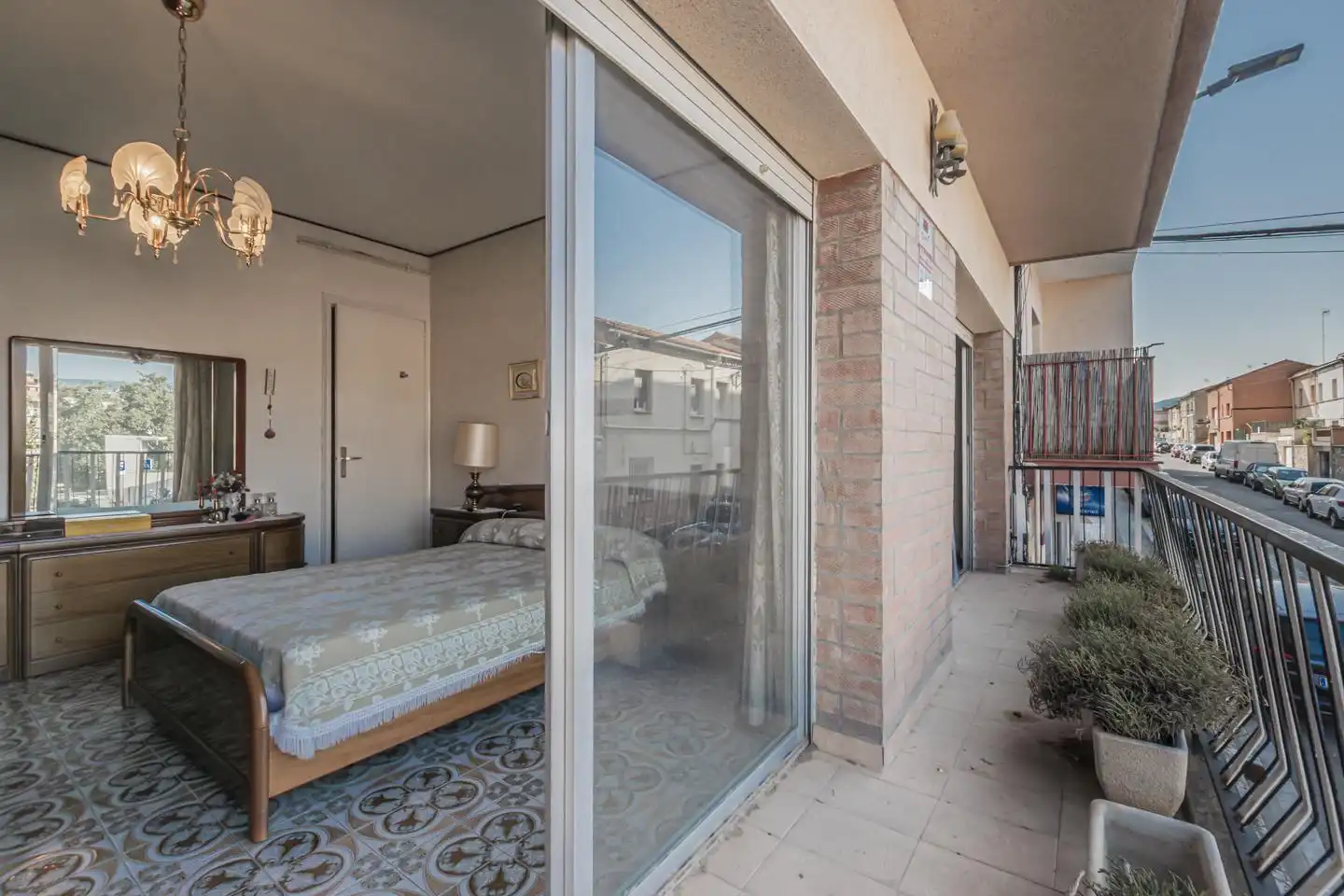 Balcony of Flat for sale in Terrassa  with Terrace and Balcony