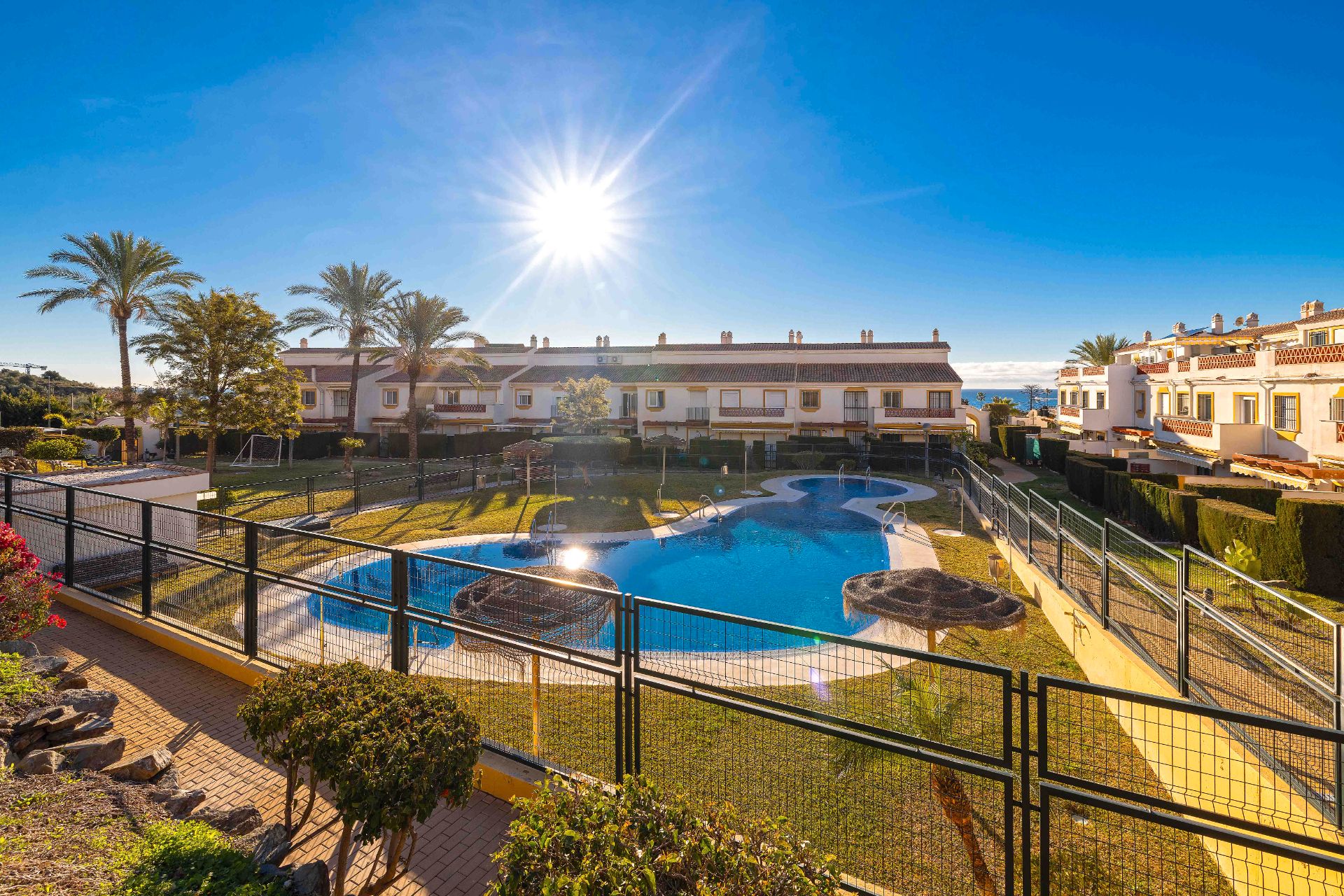 Garden of Single-family semi-detached for sale in Rincón de la Victoria  with Air Conditioner, Heating and Private garden